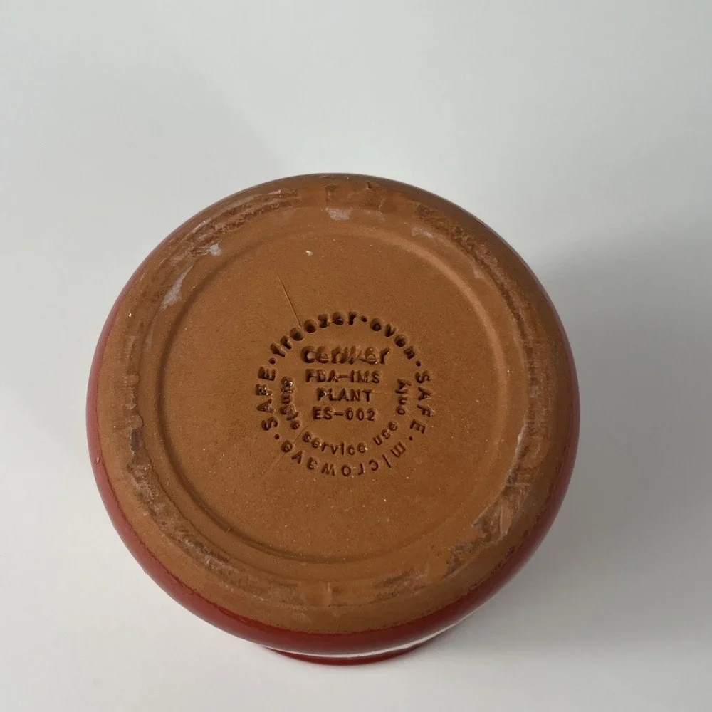 La‎ Fermiere Yogurt Pot Red Cherub Cupid Valentine's Day Limited Edition